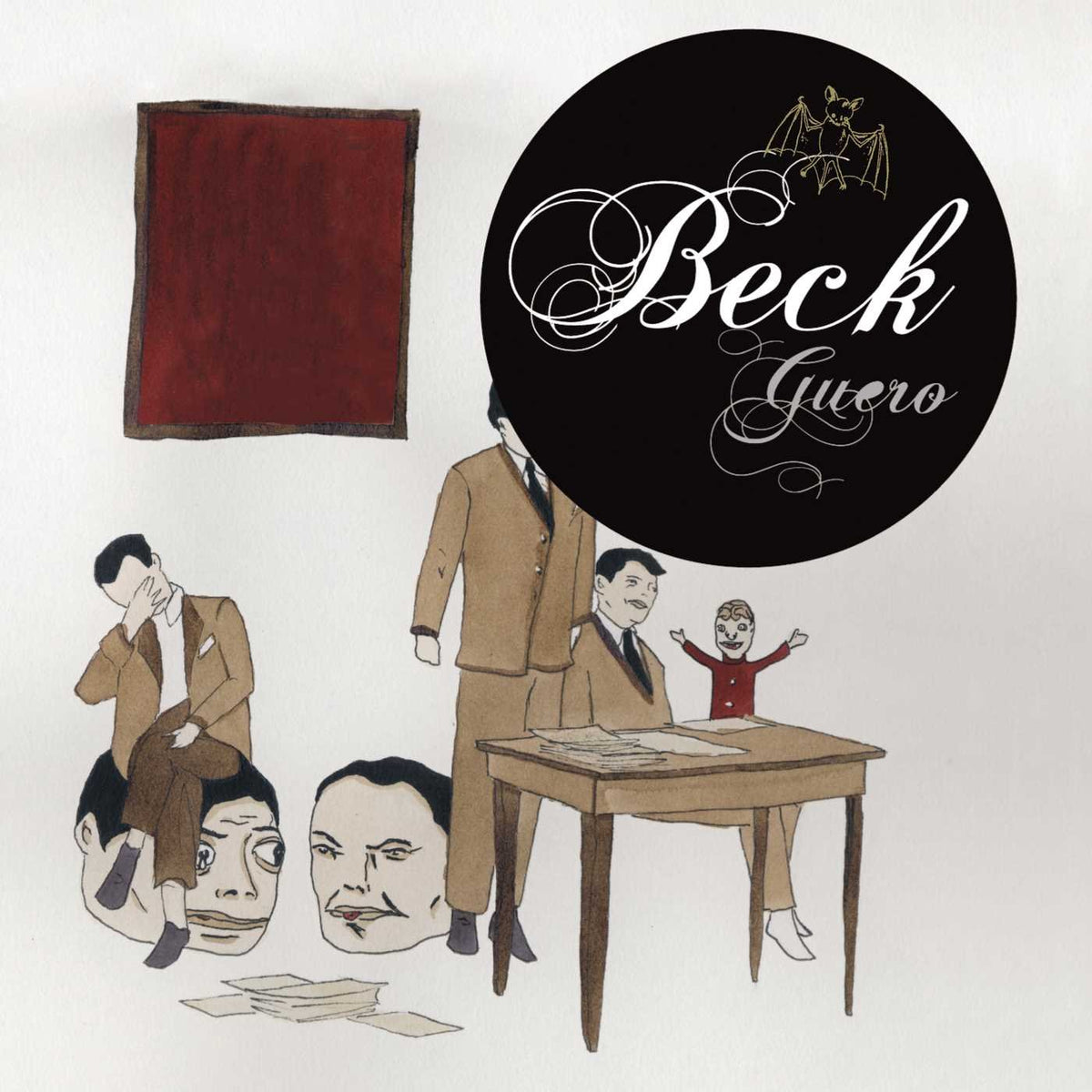 Beck – GUERRO(LP)  by BECK vinyl record cover
