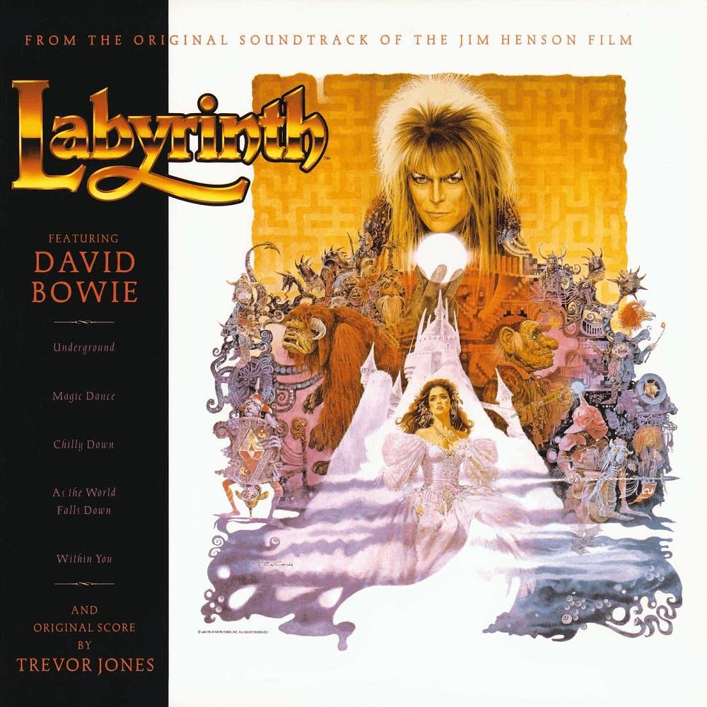 David Bowie and Trevor Jones – Labyrinth vinyl record cover