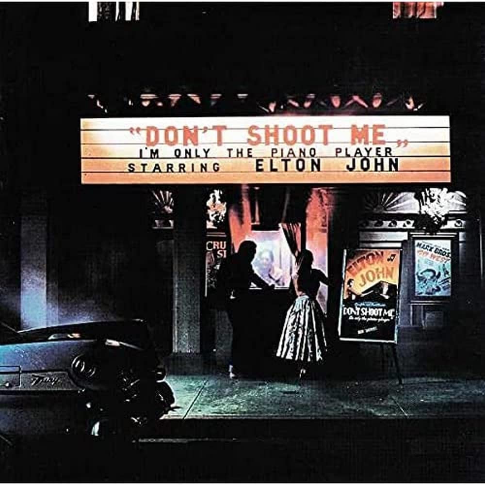 Elton John – Don't Shoot Me I'm Only the Piano Player vinyl record cover