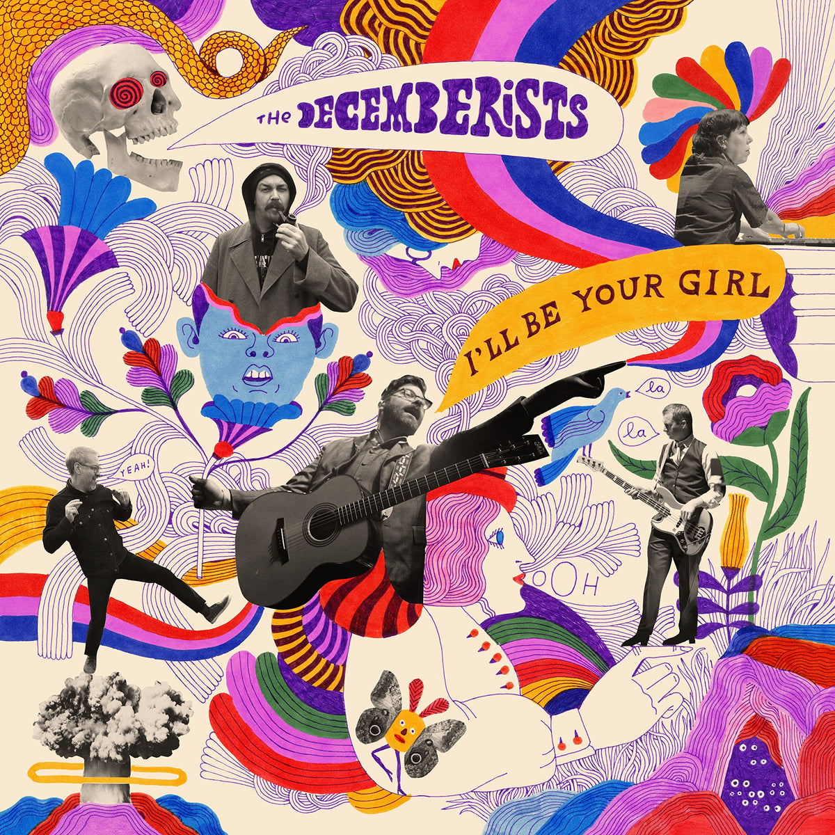 The Decemberists – I'Ll Be Your Girl vinyl record cover