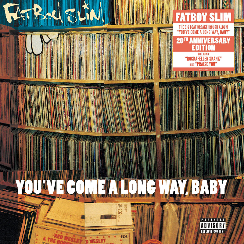 Fatboy Slim – You've Come A Long Way Baby vinyl record cover