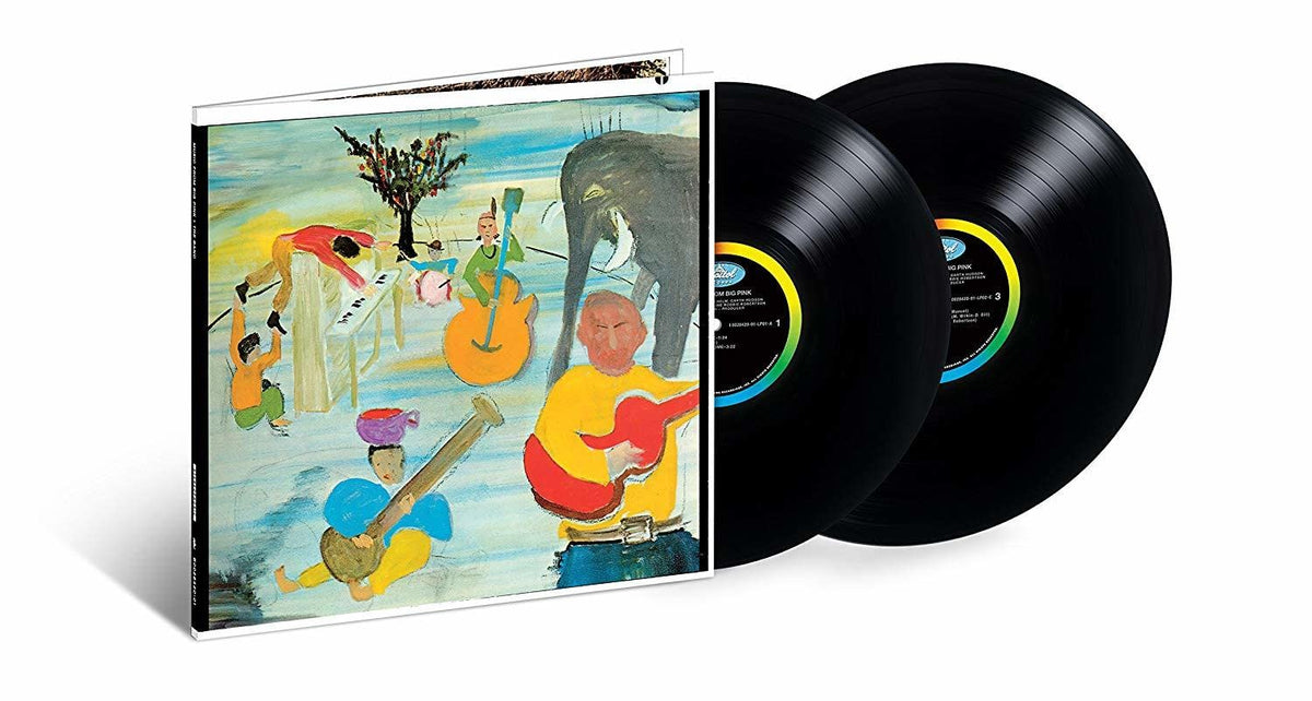 The Band – Music from Big Pink vinyl record cover