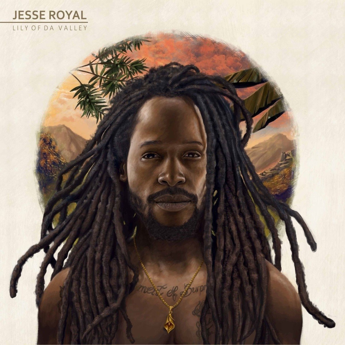 Jesse Royal – Lily of Da Valley vinyl record cover