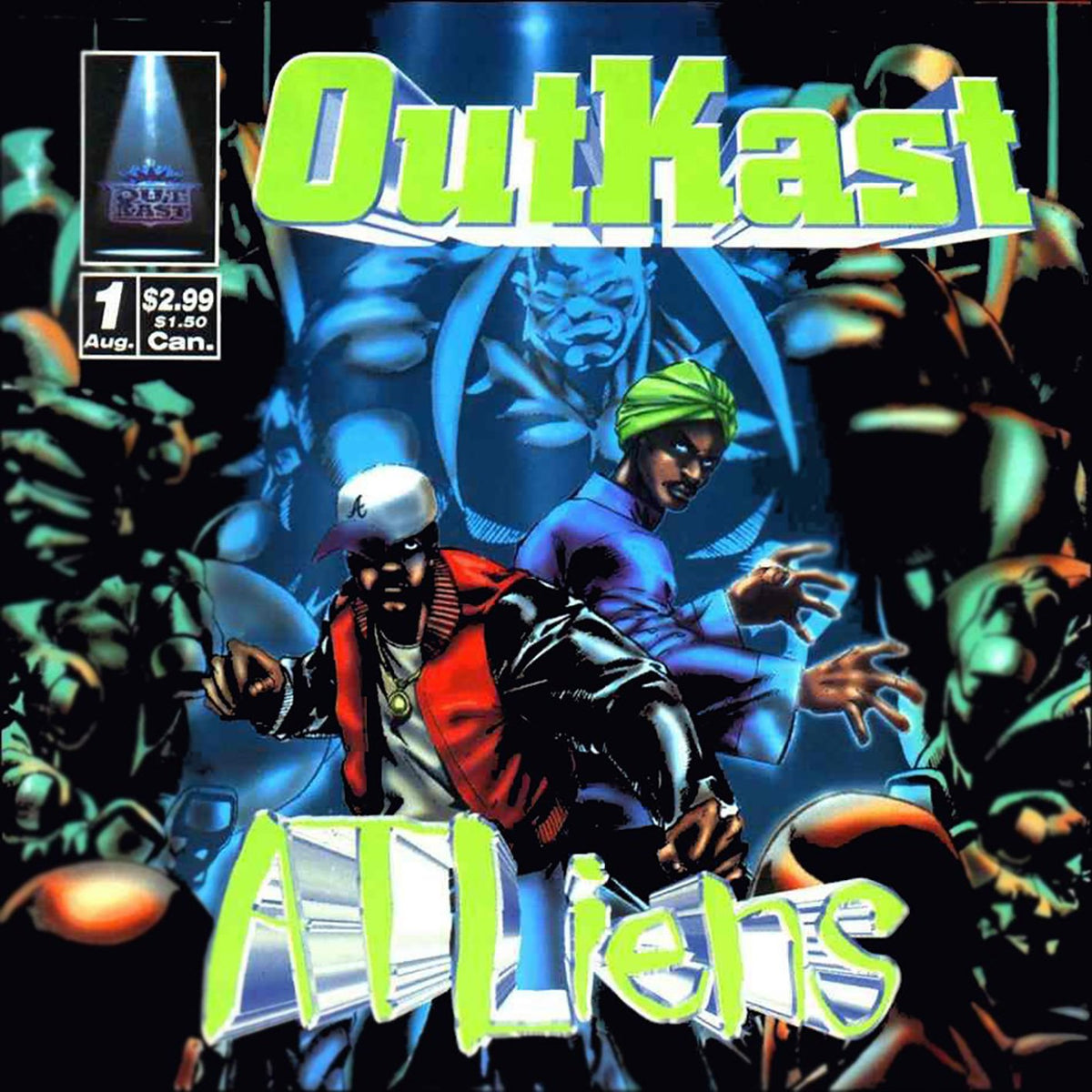 Outkast – Atliens vinyl record cover