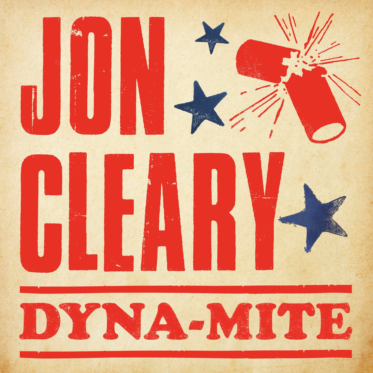 Jon Cleary – Dyna-mite vinyl record cover