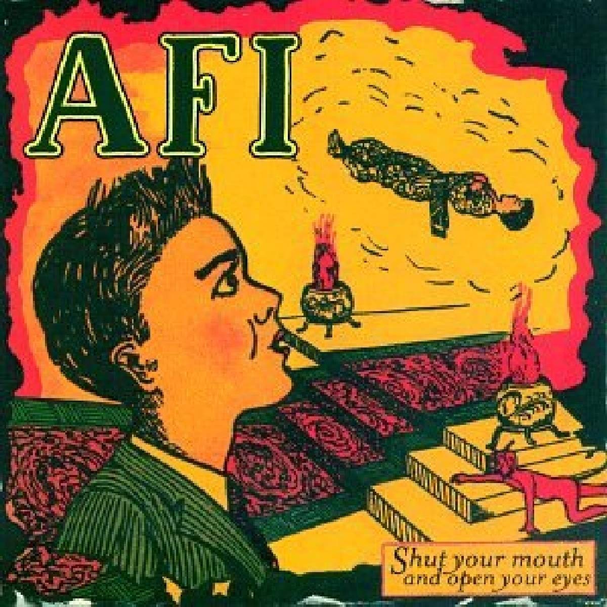Afi – SHUT YOUR MOUTH AND OPE(LP  by AFI vinyl record cover