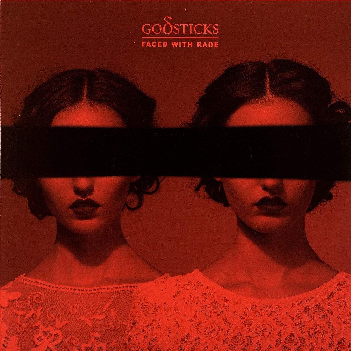 Godsticks – Faced With Rage vinyl record cover