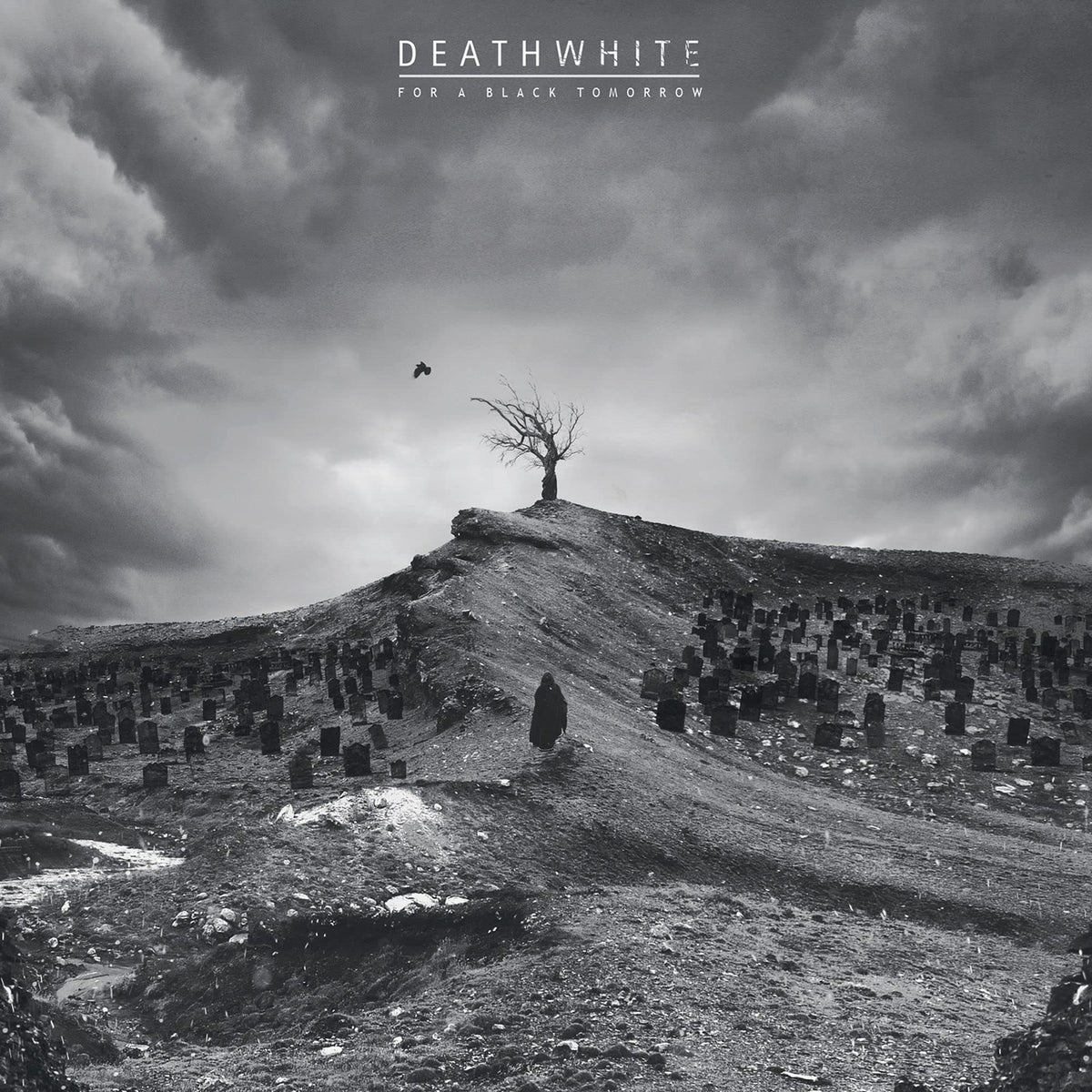 Deathwhite – For a Black Tomorrow vinyl record cover