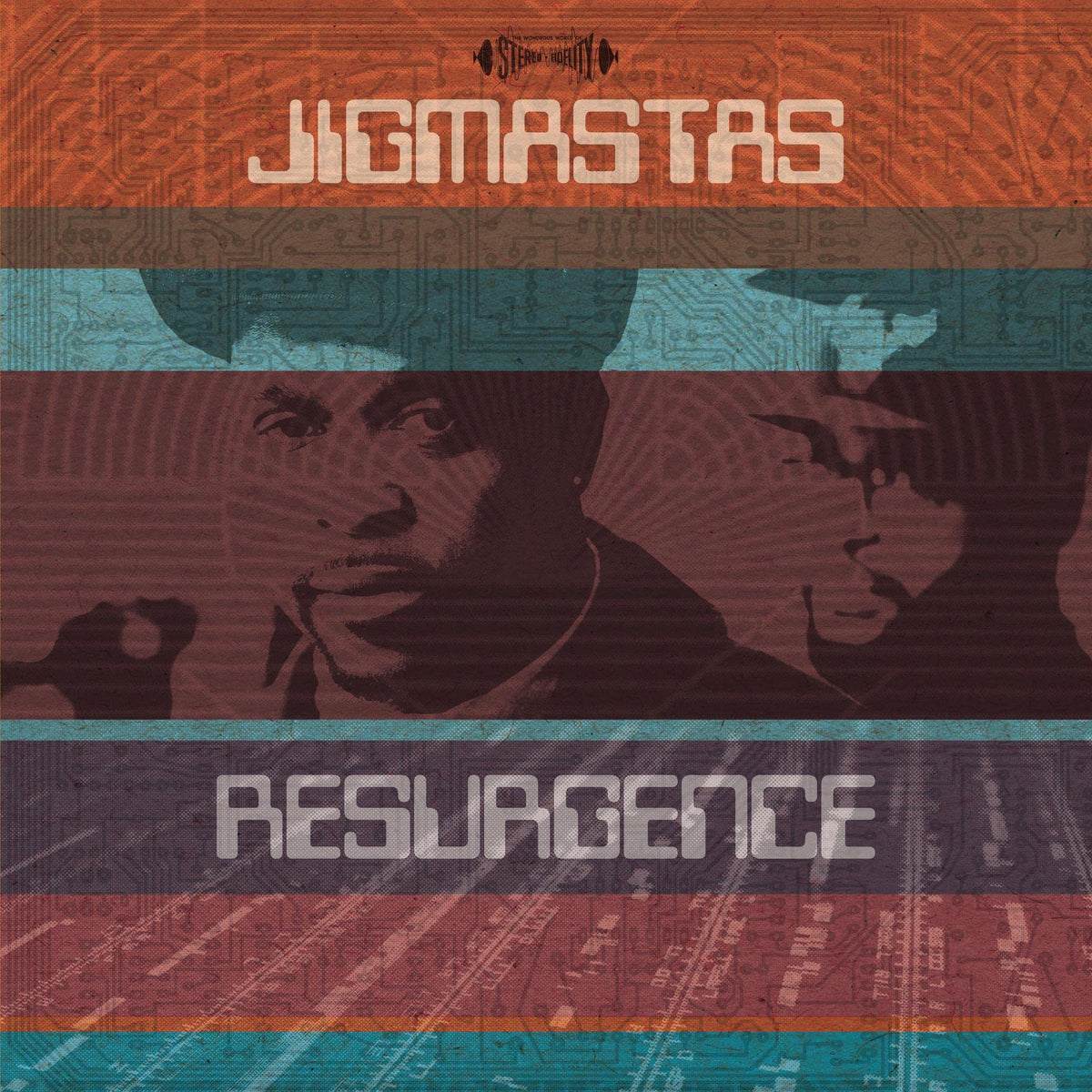 Jigmastas – RESURGENCE (2LP)                                                   by JIGMASTAS vinyl record cover