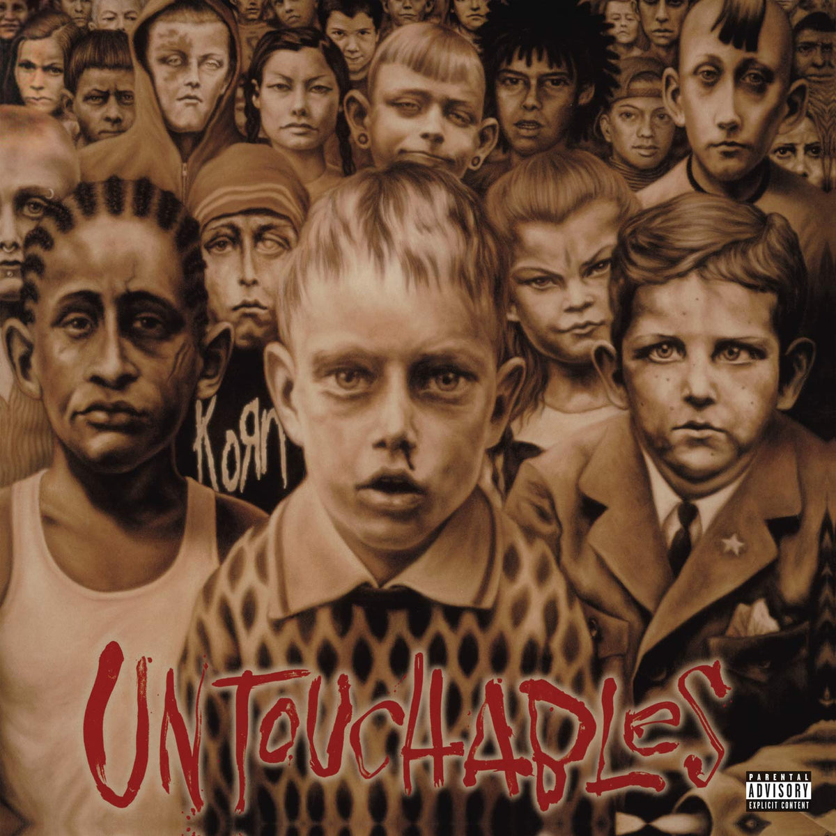 Korn – Untouchables vinyl record cover