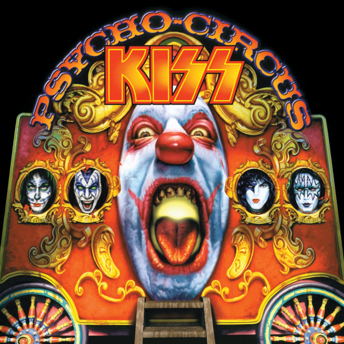Kiss – Psycho Circus vinyl record cover