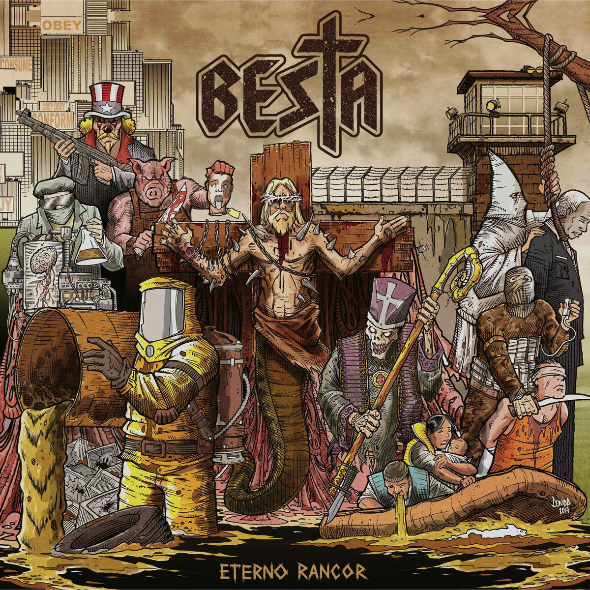 Besta – Eterno Rancor vinyl record cover