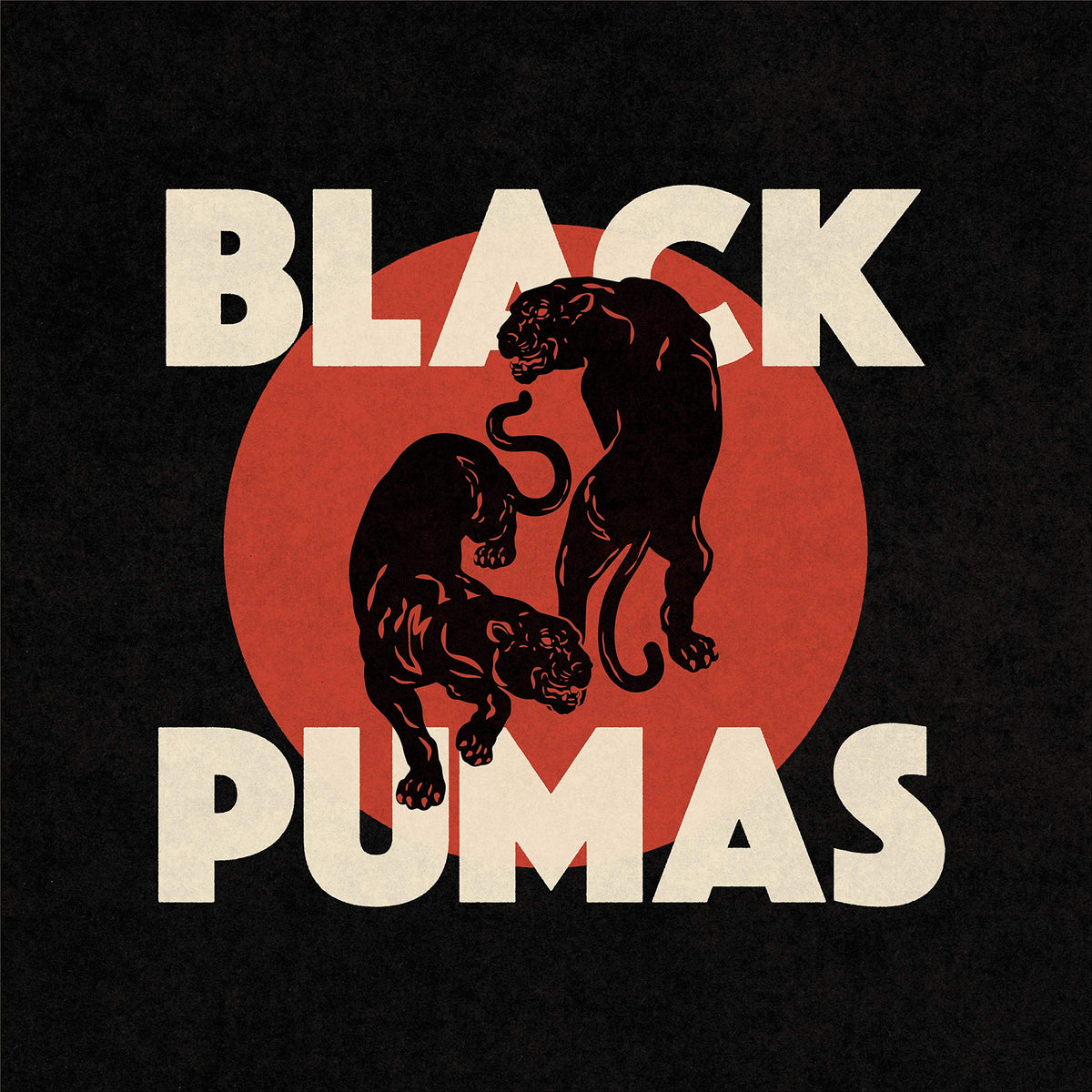 Black Pumas – Black Pumas (Cream Vinyl) vinyl record cover