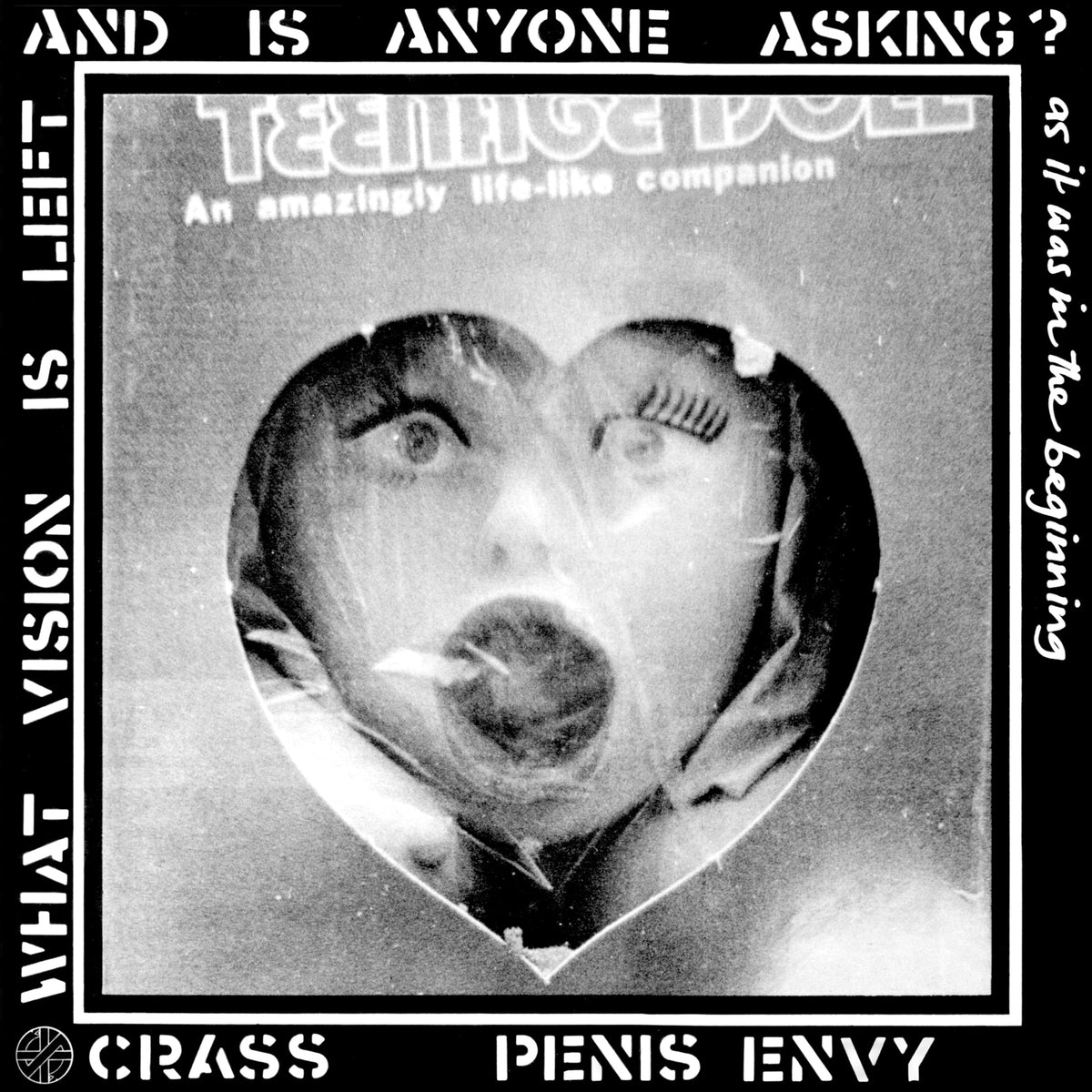 Crass – Penis Envy vinyl record cover