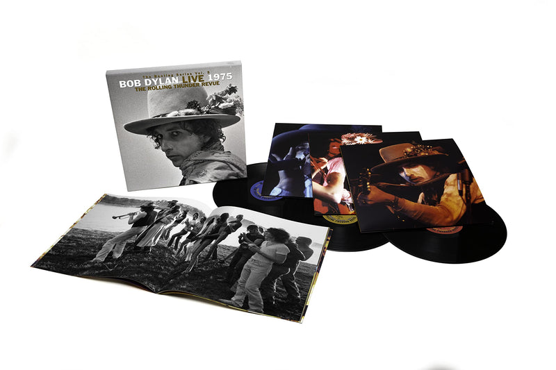 Bob Dylan – The Bootleg Series Vol. 5: Bob Dylan Live 1975, The Rolling Thunder Revue  by Bob Dylan vinyl record cover