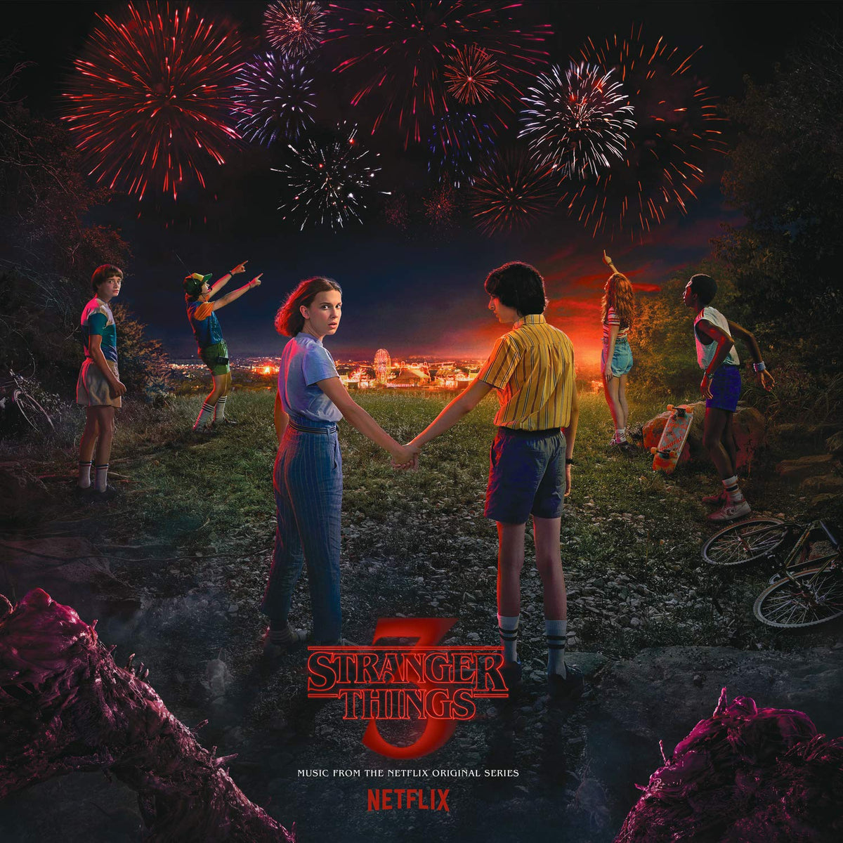 Various Artists – Stranger Things 3 vinyl record cover