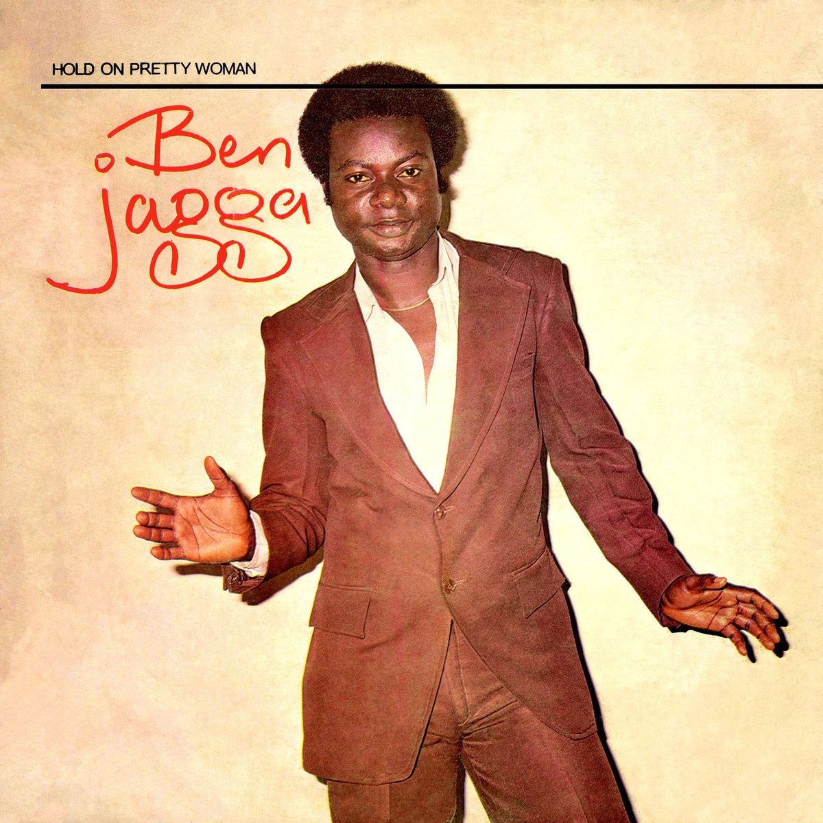 Ben Jagga – Hold On Pretty Woman vinyl record cover