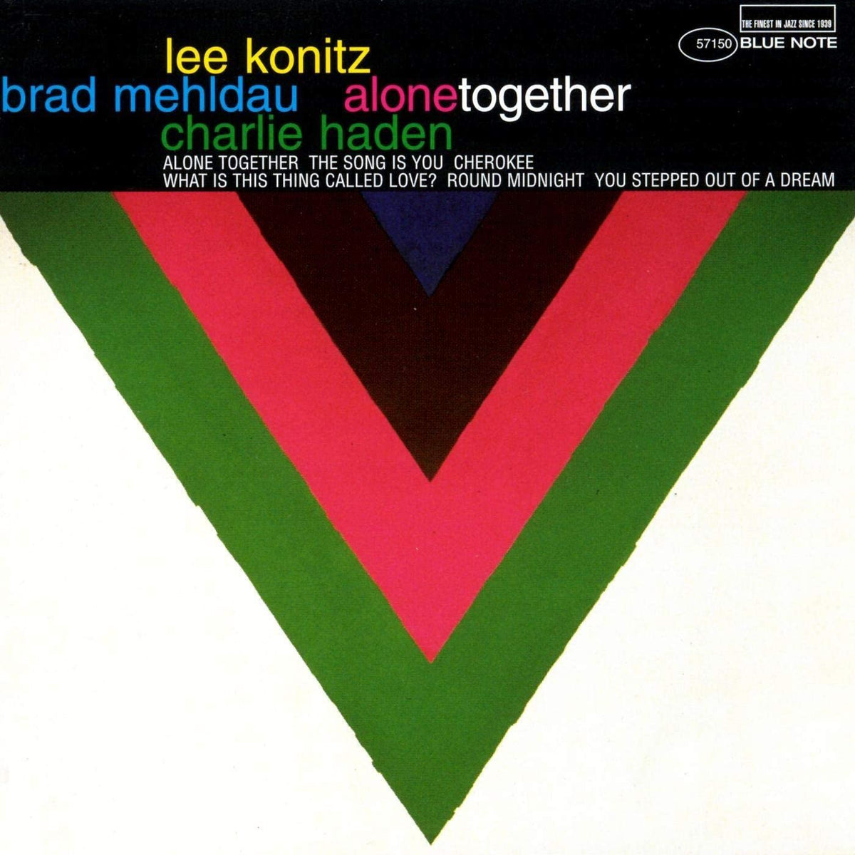 Lee Konitz – Alone Together vinyl record cover