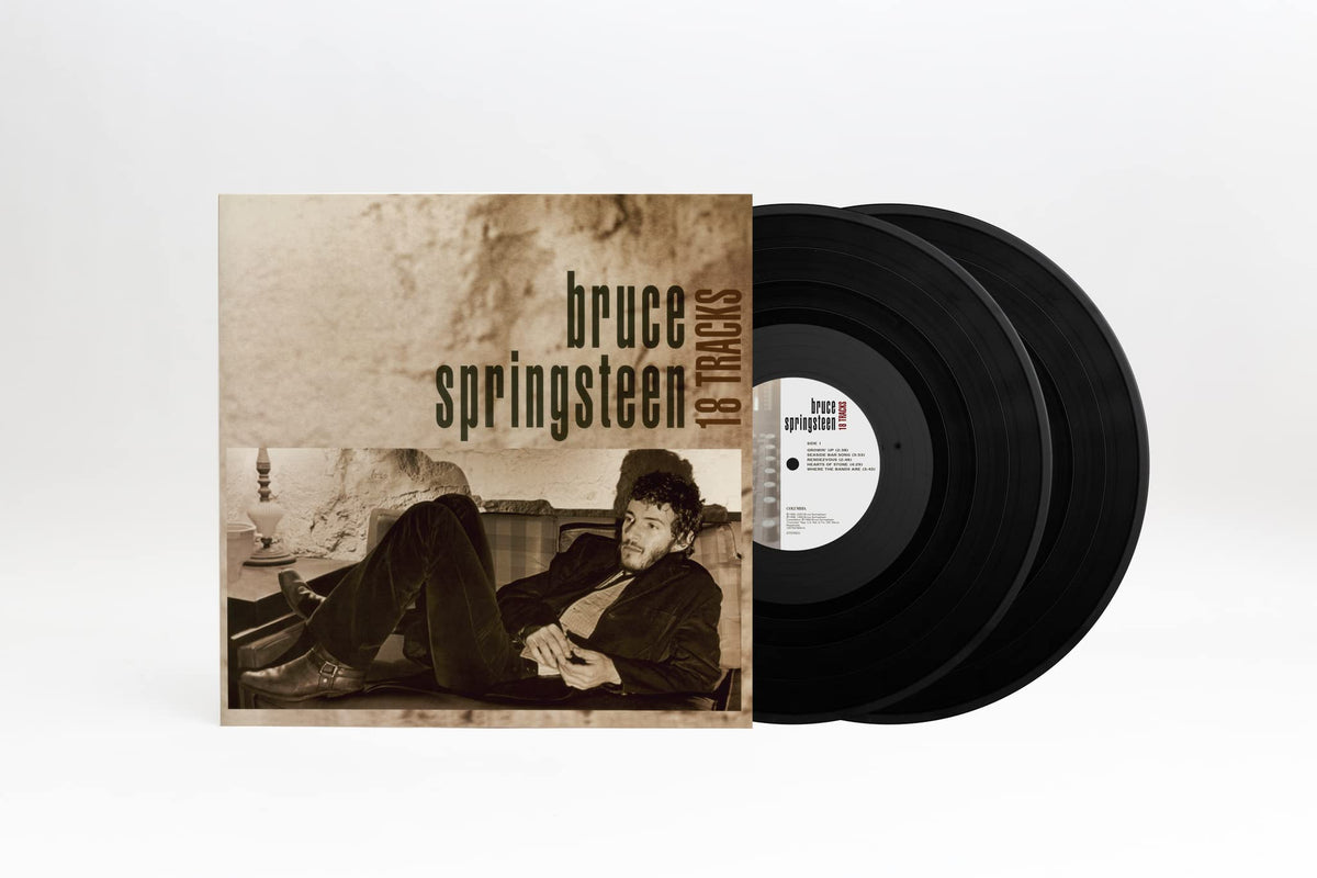 Bruce Springsteen – 18 Tracks vinyl record cover