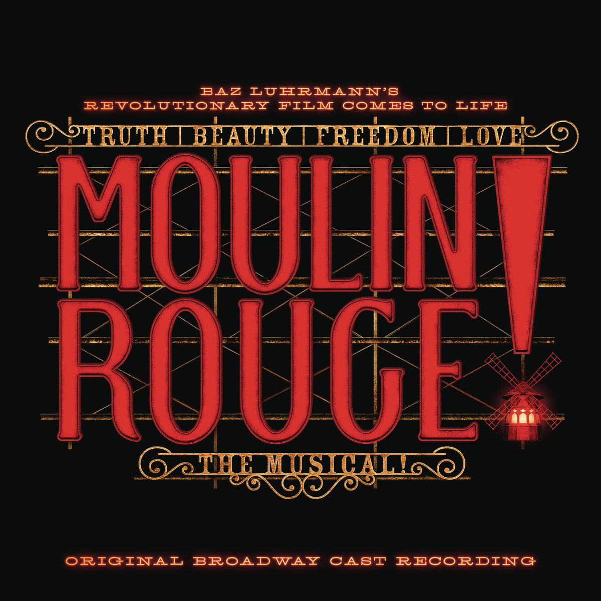 Original Broadway Cast Of Moulin Rouge! The Musica – Moulin Rouge! The Musical (Original Broadway Cast Recording)  by Original Broadway Cast Of Moulin Rouge! The Musica vinyl record cover