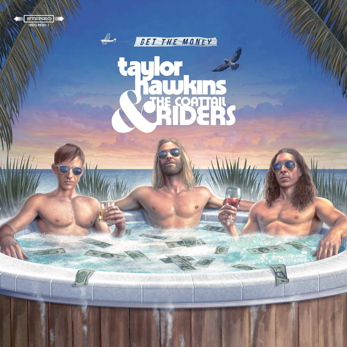 Taylor Hawkins & The Coattail Riders – Get The Money  by Taylor Hawkins & The Coattail Riders vinyl record cover