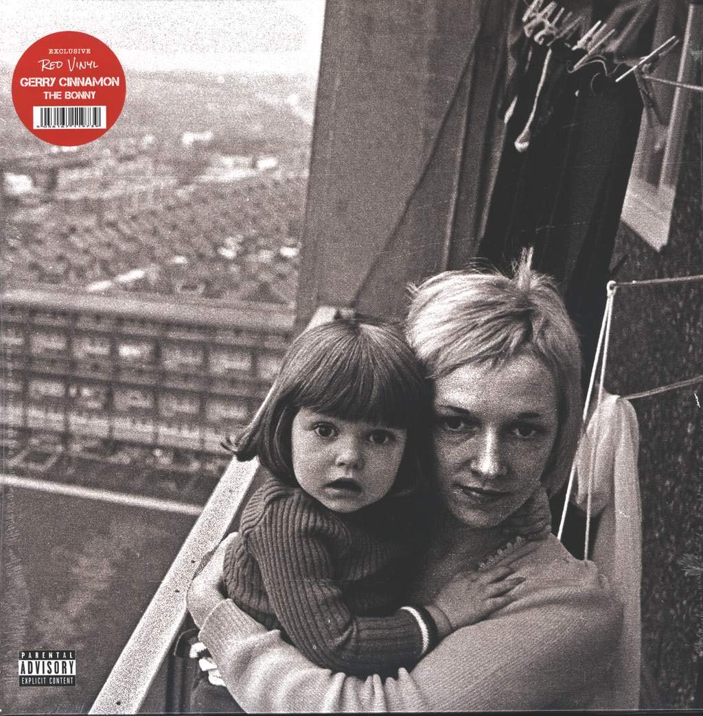 Gerry Cinnamon – THE BONNY (LP)  by GERRY CINNAMON vinyl record cover