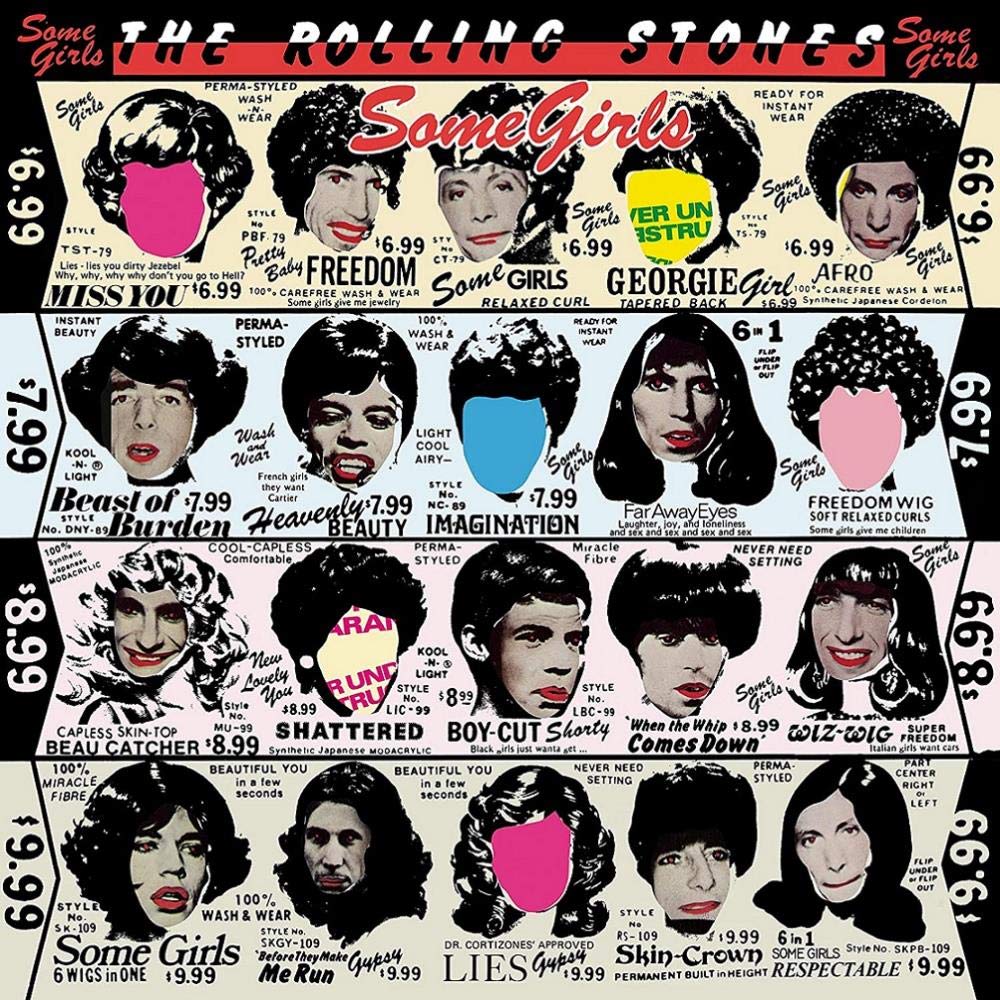 The Rolling Stones – Some Girls vinyl record cover