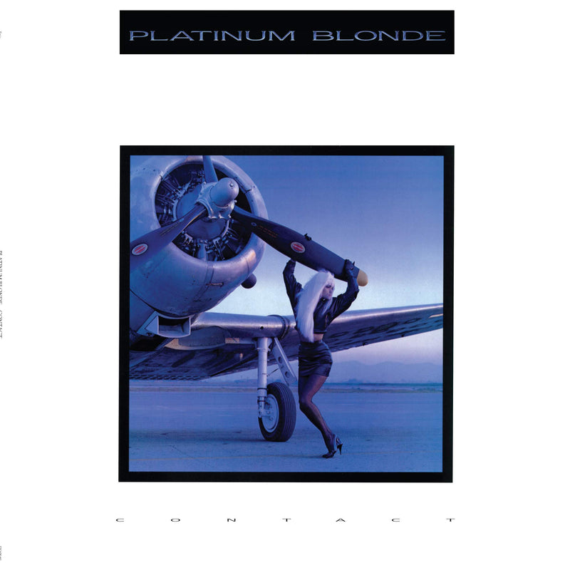 Platinum Blonde – Contact  by Platinum Blonde vinyl record cover