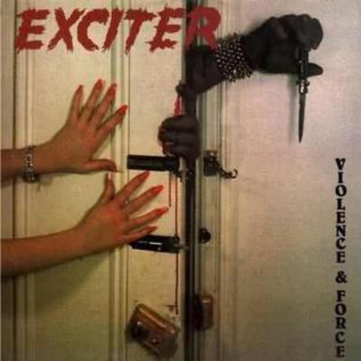 Exciter – Violence & Force vinyl record cover