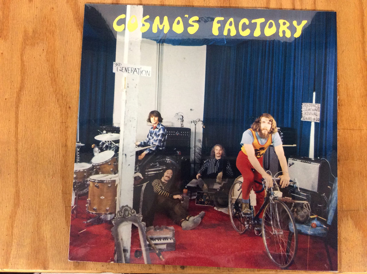 Creedence Clearwater Revival – COSMO'S FACTORY (HALF(LP) by CREEDENCE CLEARWATER REVIVAL vinyl record cover