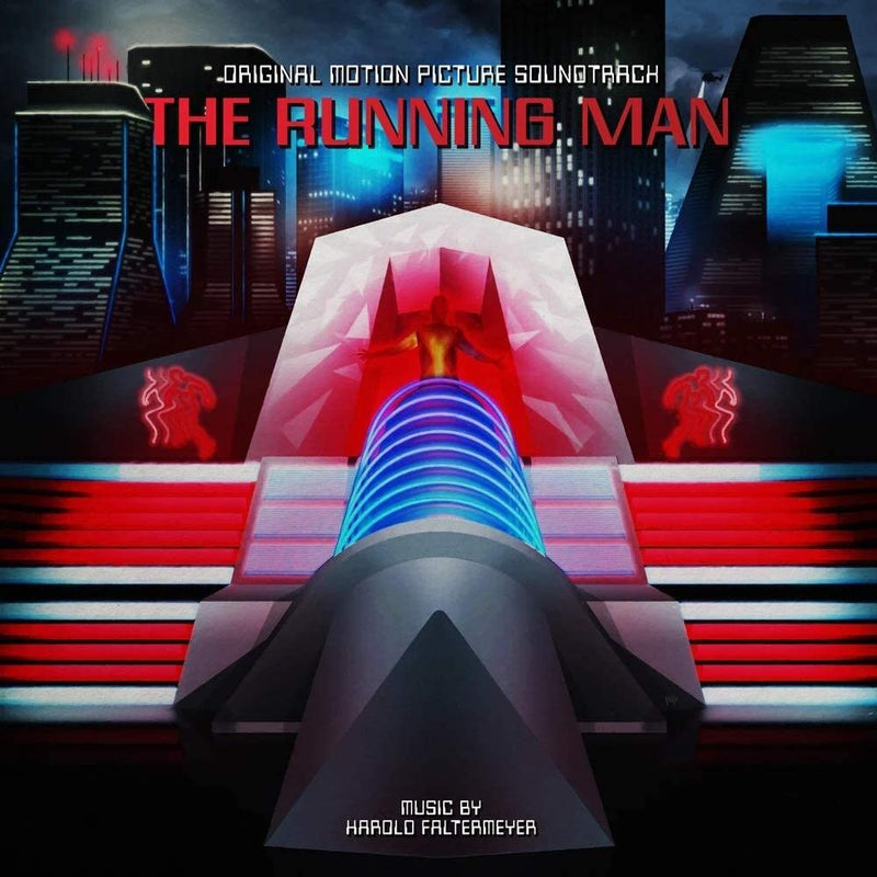 Harold Faltermeyer – The Running Man vinyl record cover