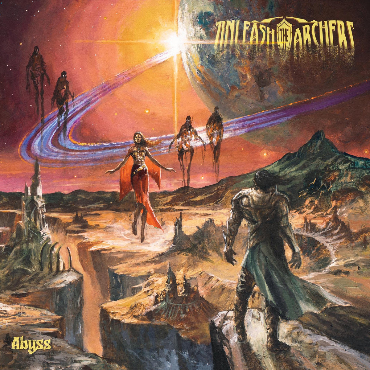 Unleash the Archers – Abyss vinyl record cover