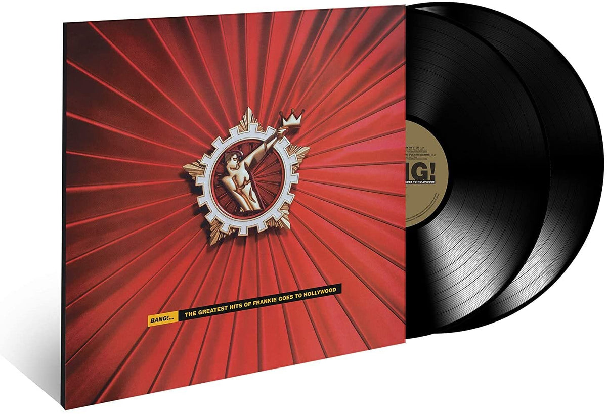 Frankie Goes to Hollywood – Bang!... The Greatest Hits of Frankie Goes to Hollywood vinyl record cover
