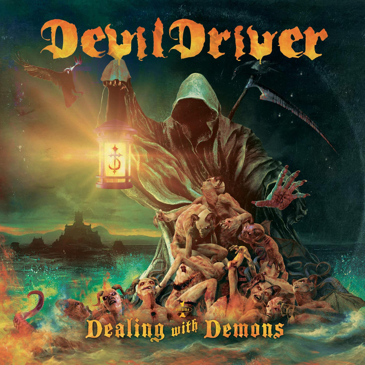 DevilDriver – Dealing With Demons (Picture Disc) vinyl record cover