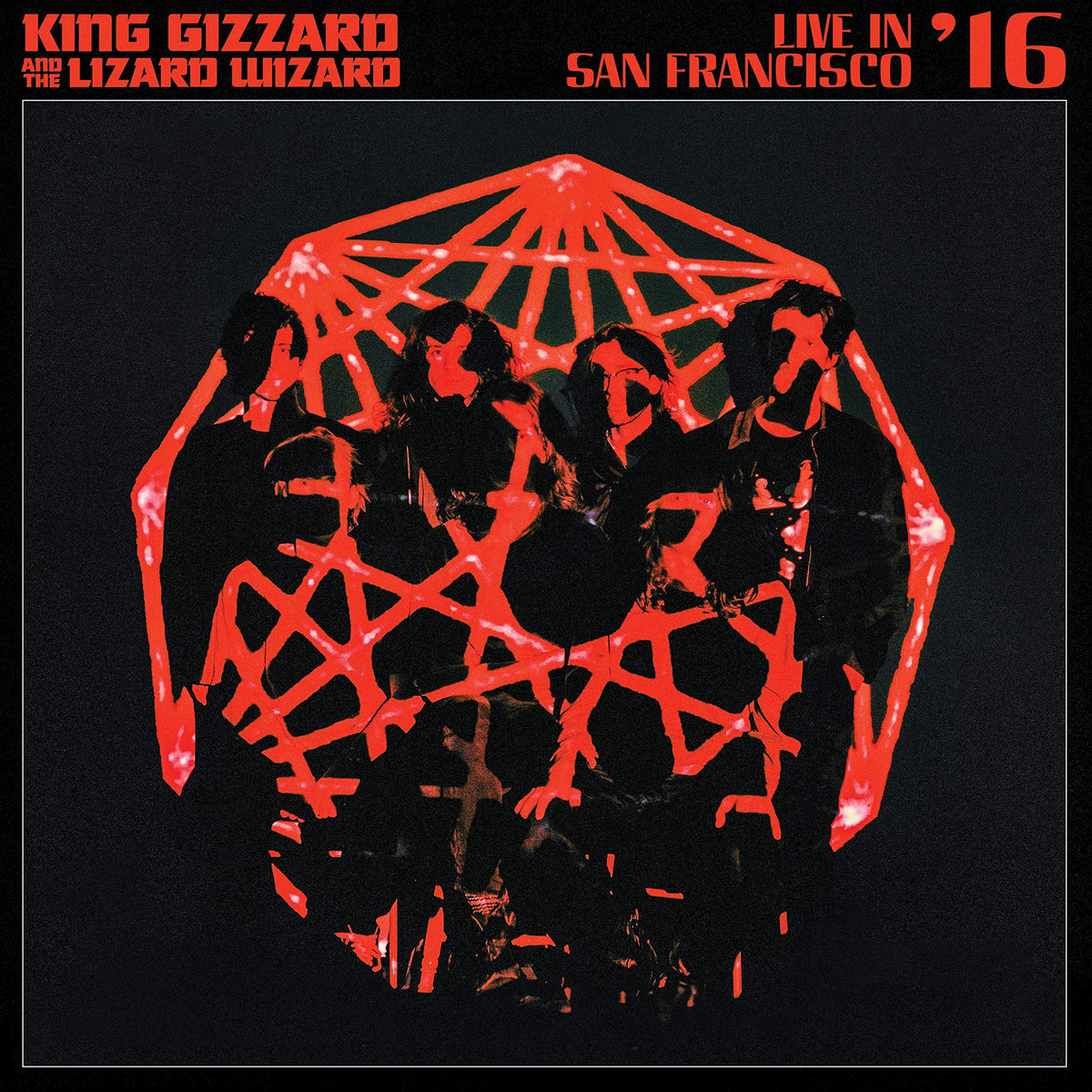 King Gizzard & the Lizard Wizard – Live in San Francisco '16 vinyl record cover