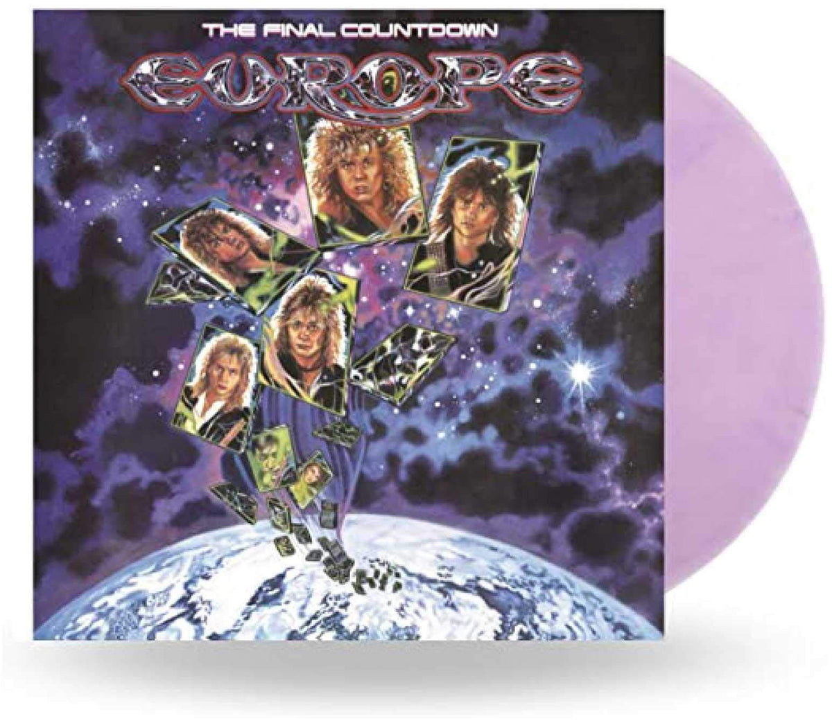 Europe – The Final Countdown vinyl record cover