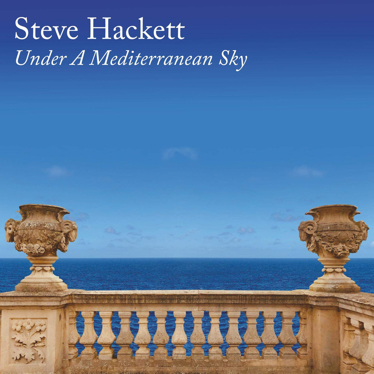 Steve Hackett – Under a Mediterranean Sky vinyl record cover