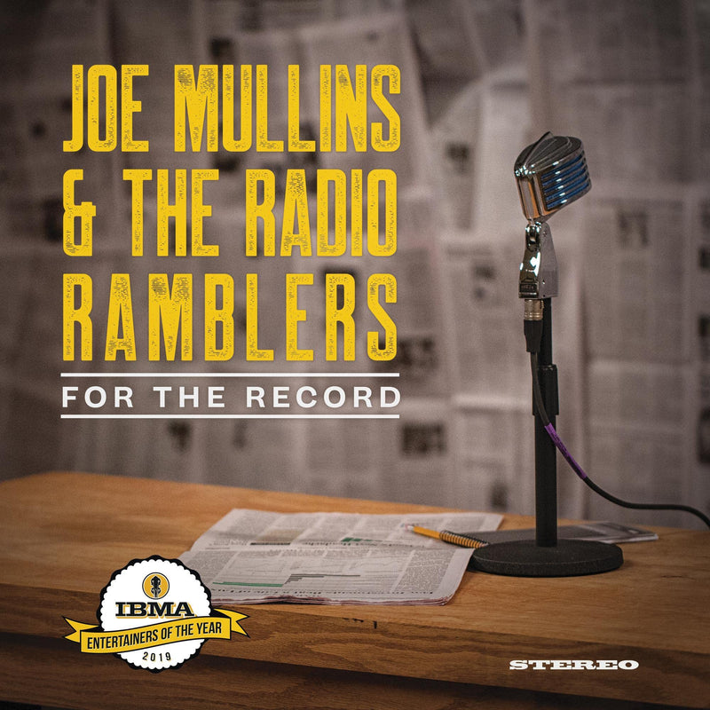 Joe Mullins & The Radio Ramblers – For the Record vinyl record cover