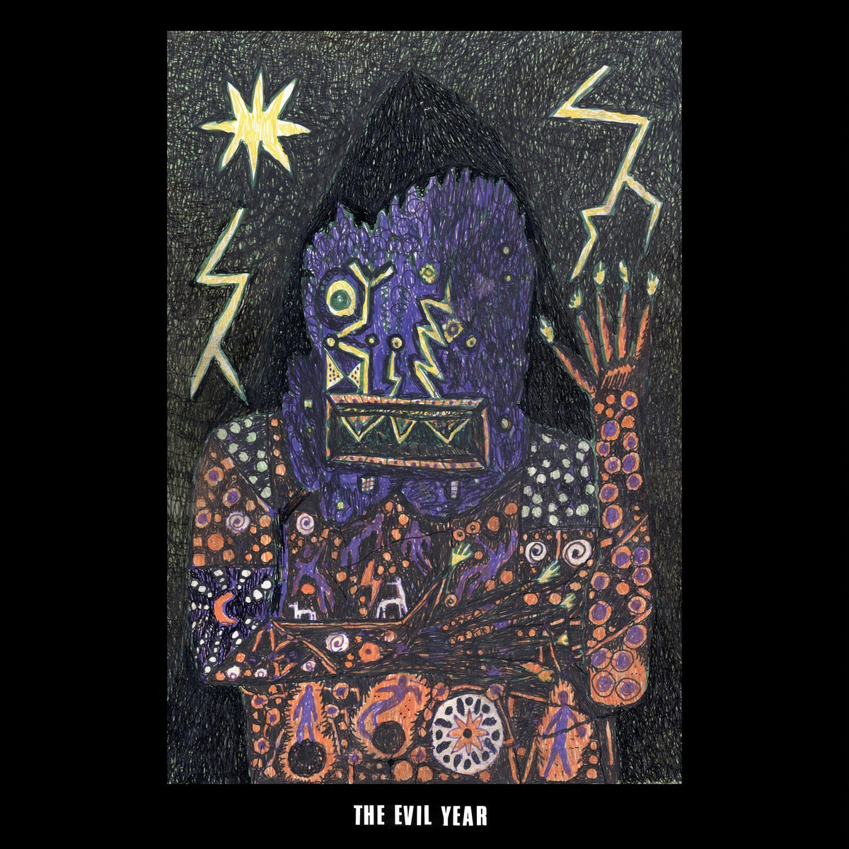 Pågå – The Evil Year vinyl record cover