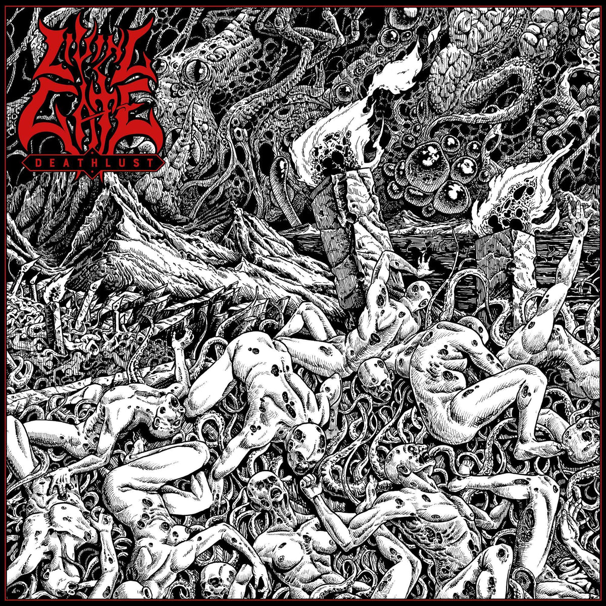 Living Gate – Deathlust vinyl record cover