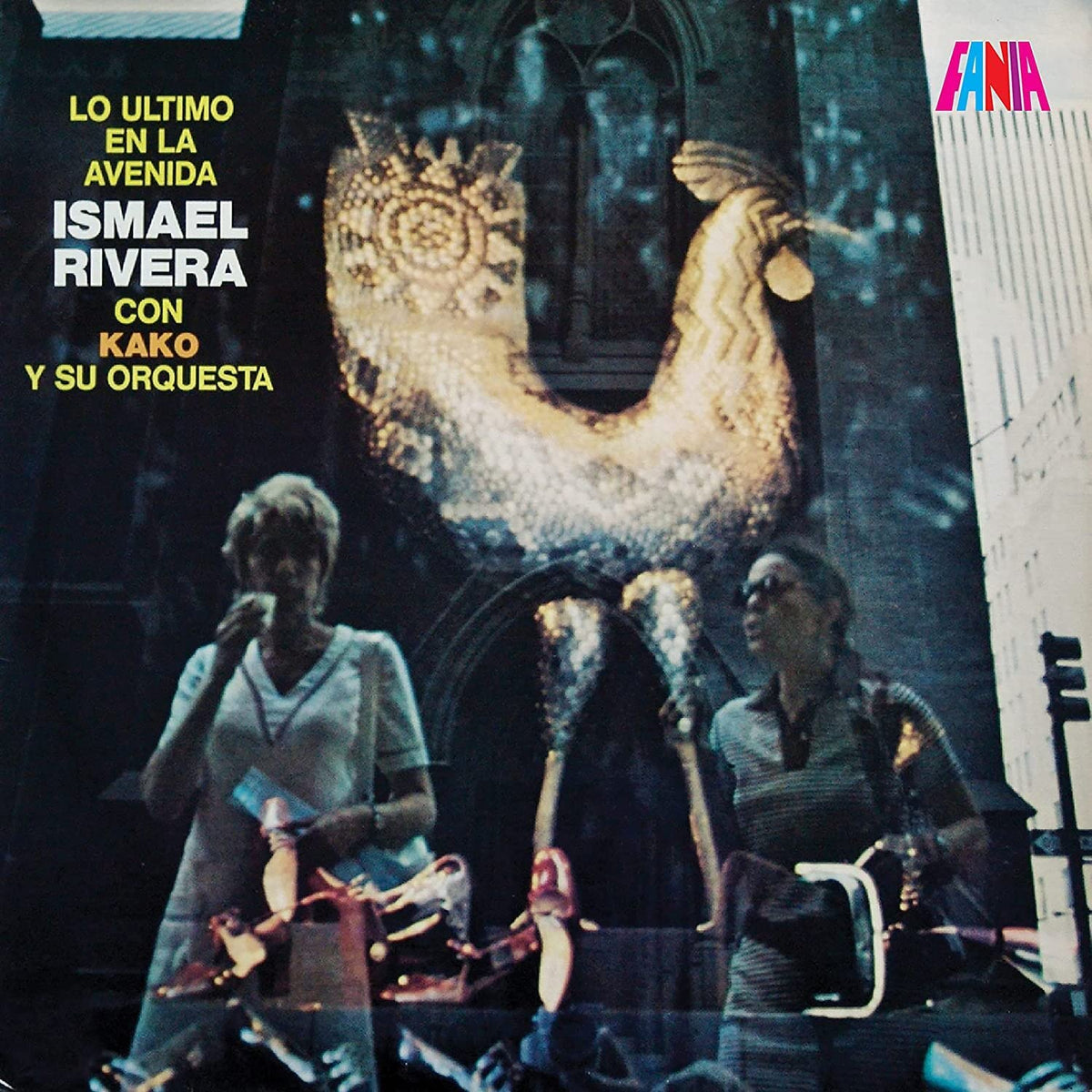 Ismael Rivera Con Kako Y Su Orquestra – LO ULTIMO EN LA AVENIDA(LP by ISMAEL RIVERA CON KAKO Y SU ORQUESTRA vinyl record cover