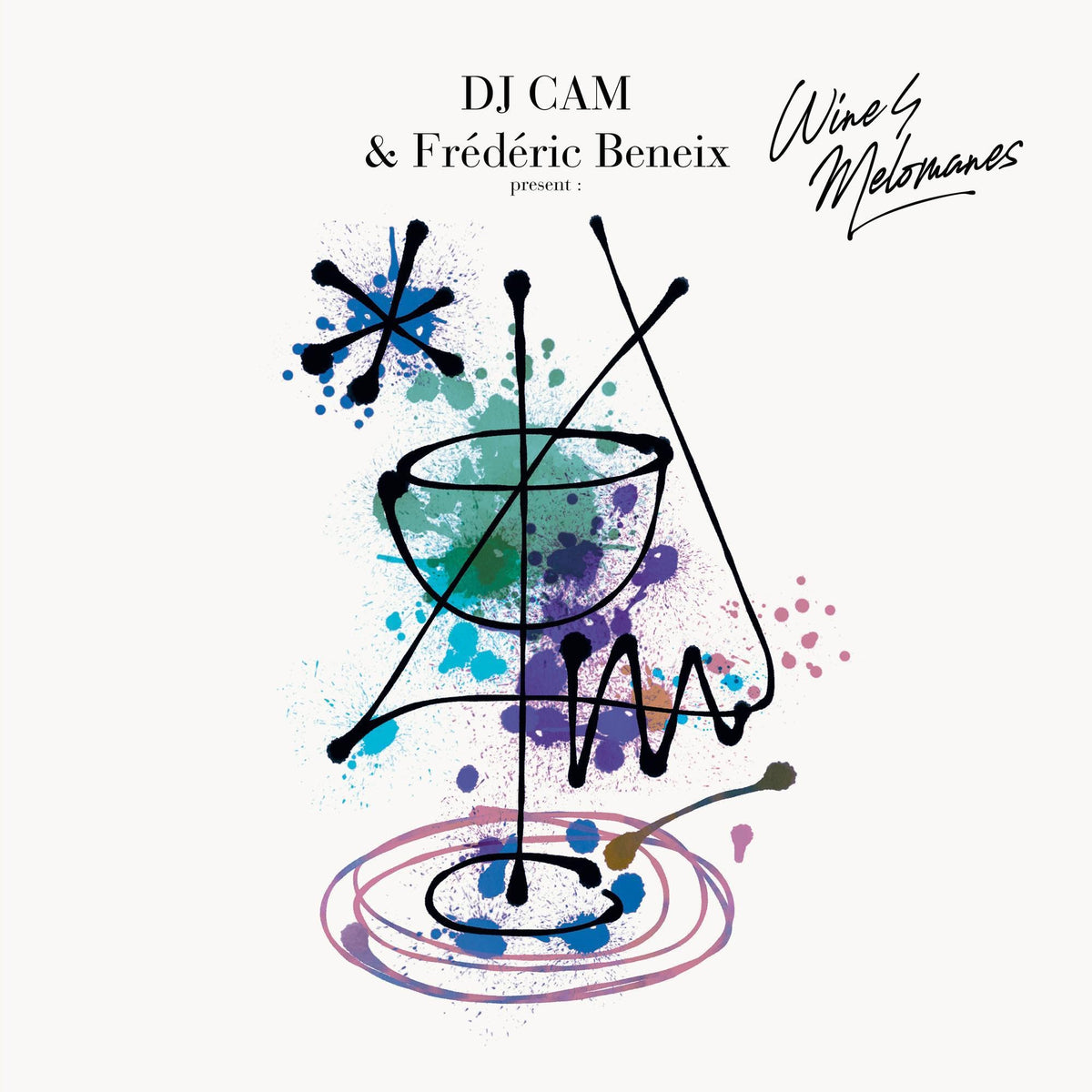 Various Artists – DJ Cam & Frederic Beneix Present: Wine4melomanes vinyl record cover