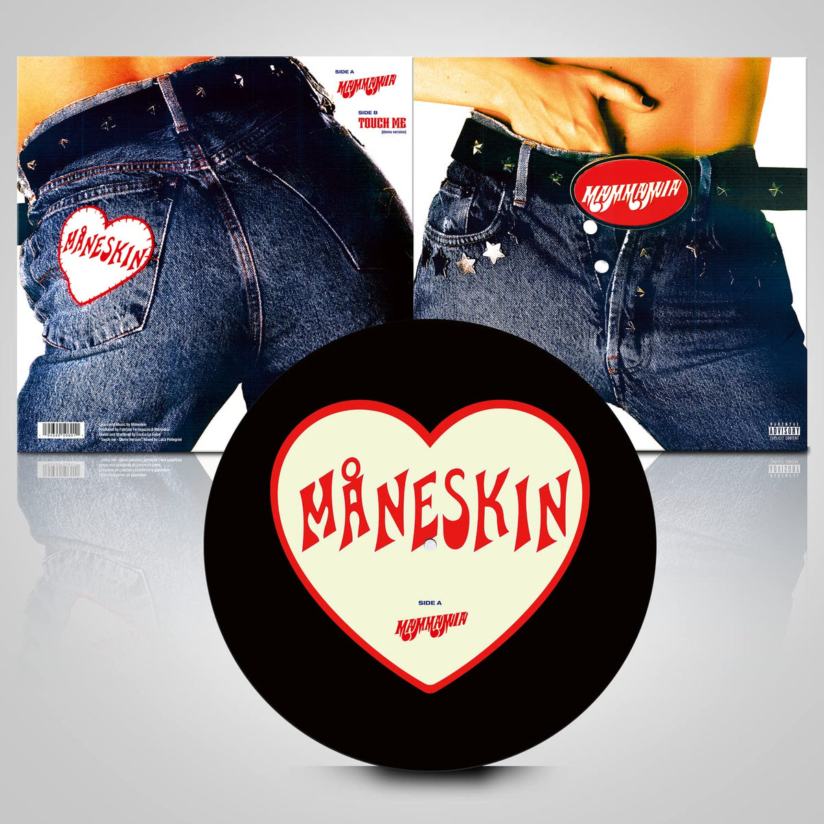 Måneskin – Mammamia vinyl record cover