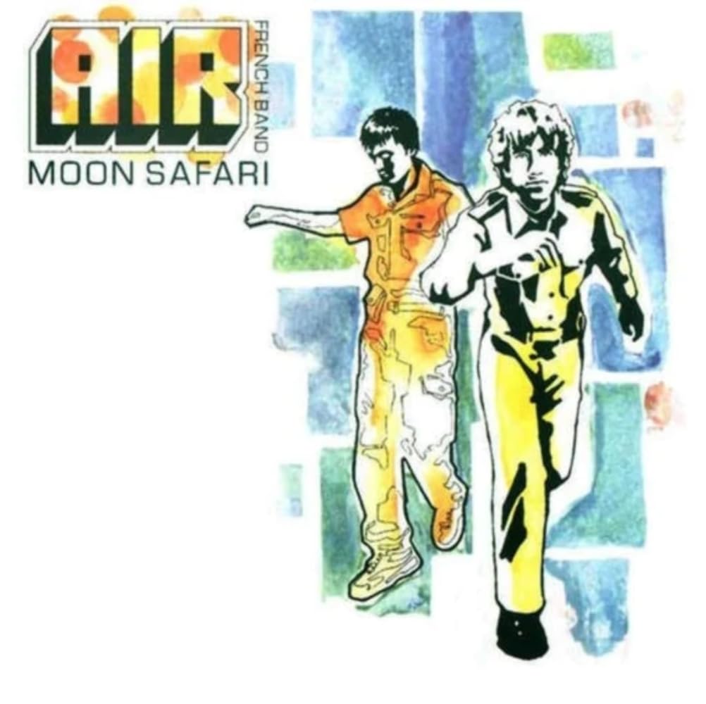 Air – Moon Safari vinyl record cover