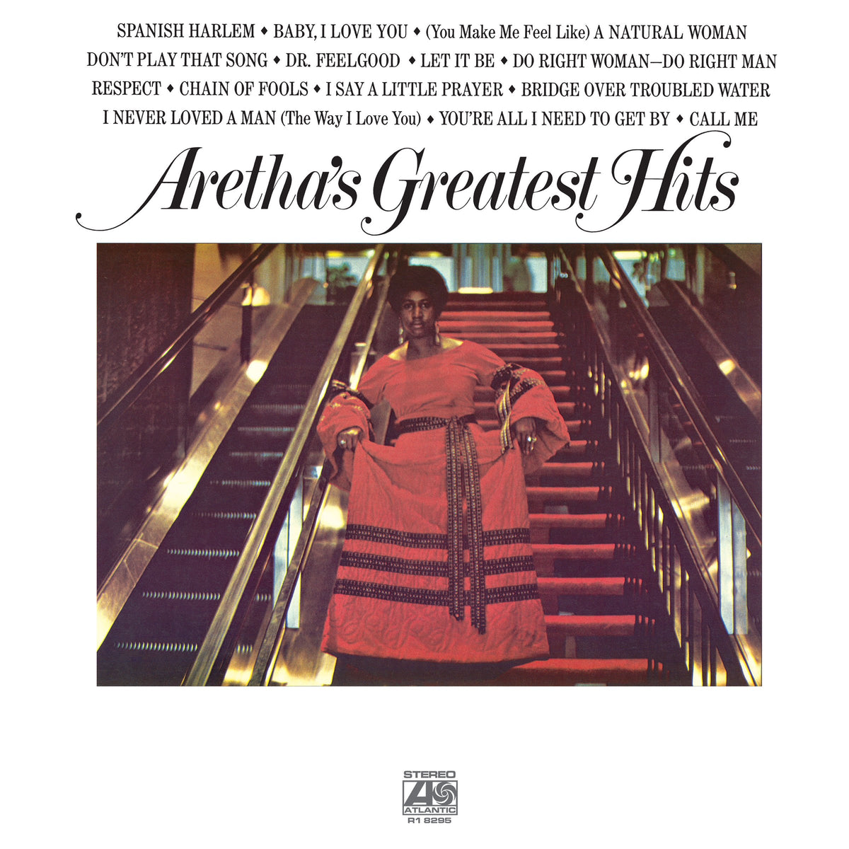 Aretha Franklin – Aretha's Greatest Hits vinyl record cover
