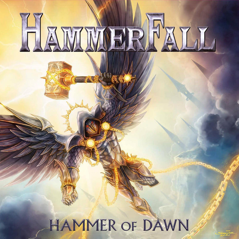 Hammerfall – Hammer of Dawn vinyl record cover