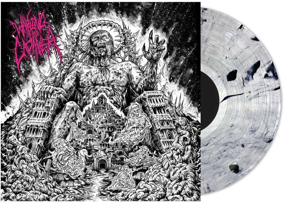 Waking The Cadaver – Authority Through Intimidation vinyl record cover