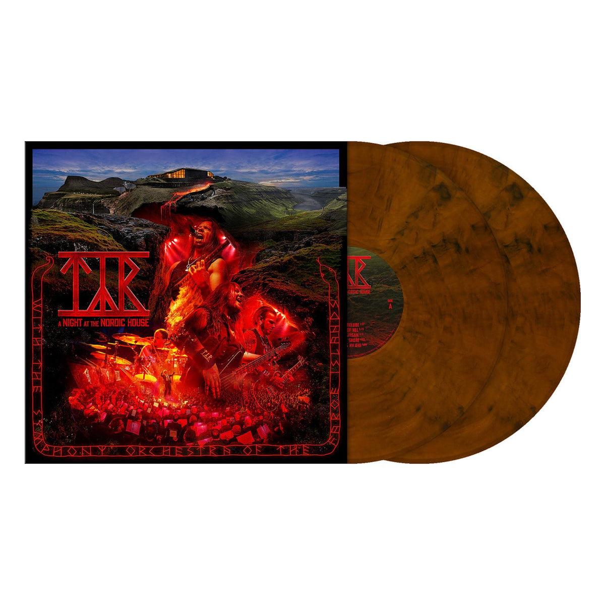 Tyr – Night At The Nordic House (With The Symphony Orchestra Of The Far vinyl record cover