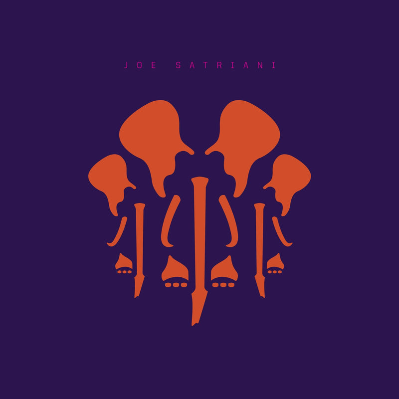 Joe Satriani – The Elephants Of Mars (Limited Orange 2lp)  by Joe Satriani vinyl record cover