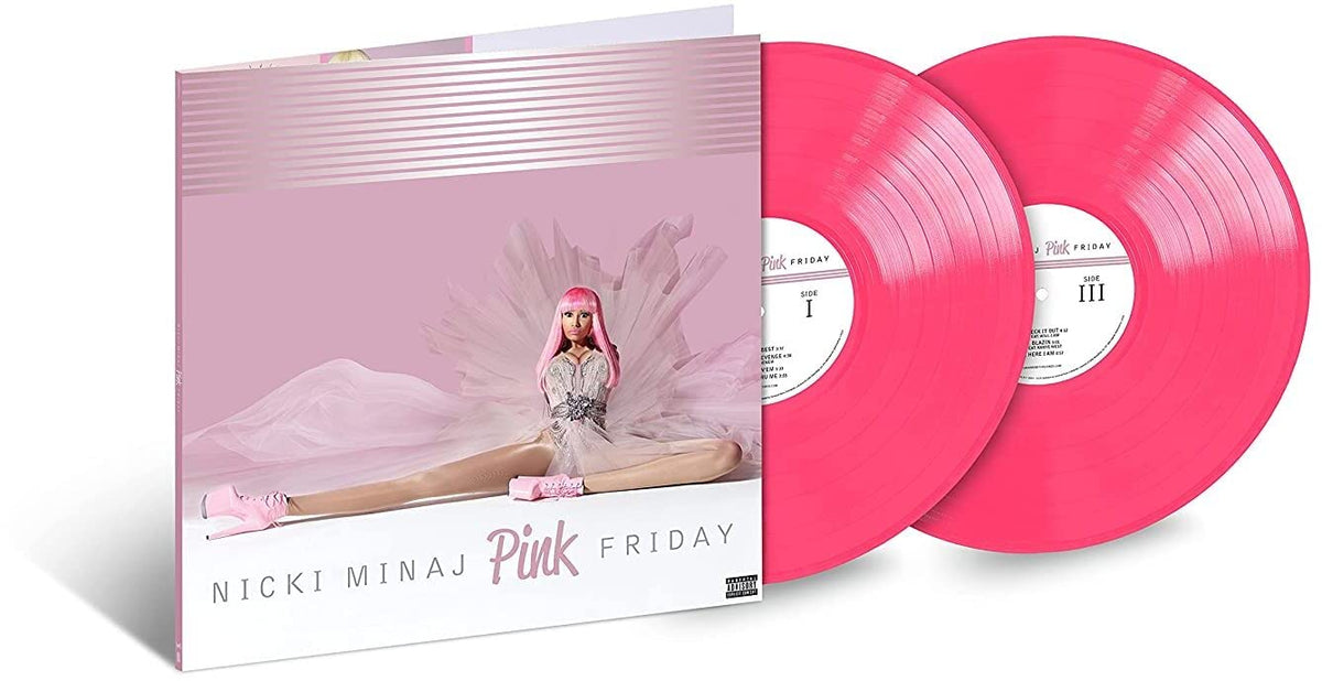 Nicki Minaj – Pink Friday (10th Anniversary Edition) (Pink Vinyl) vinyl record cover